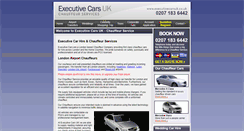 Desktop Screenshot of executivecarsuk.co.uk